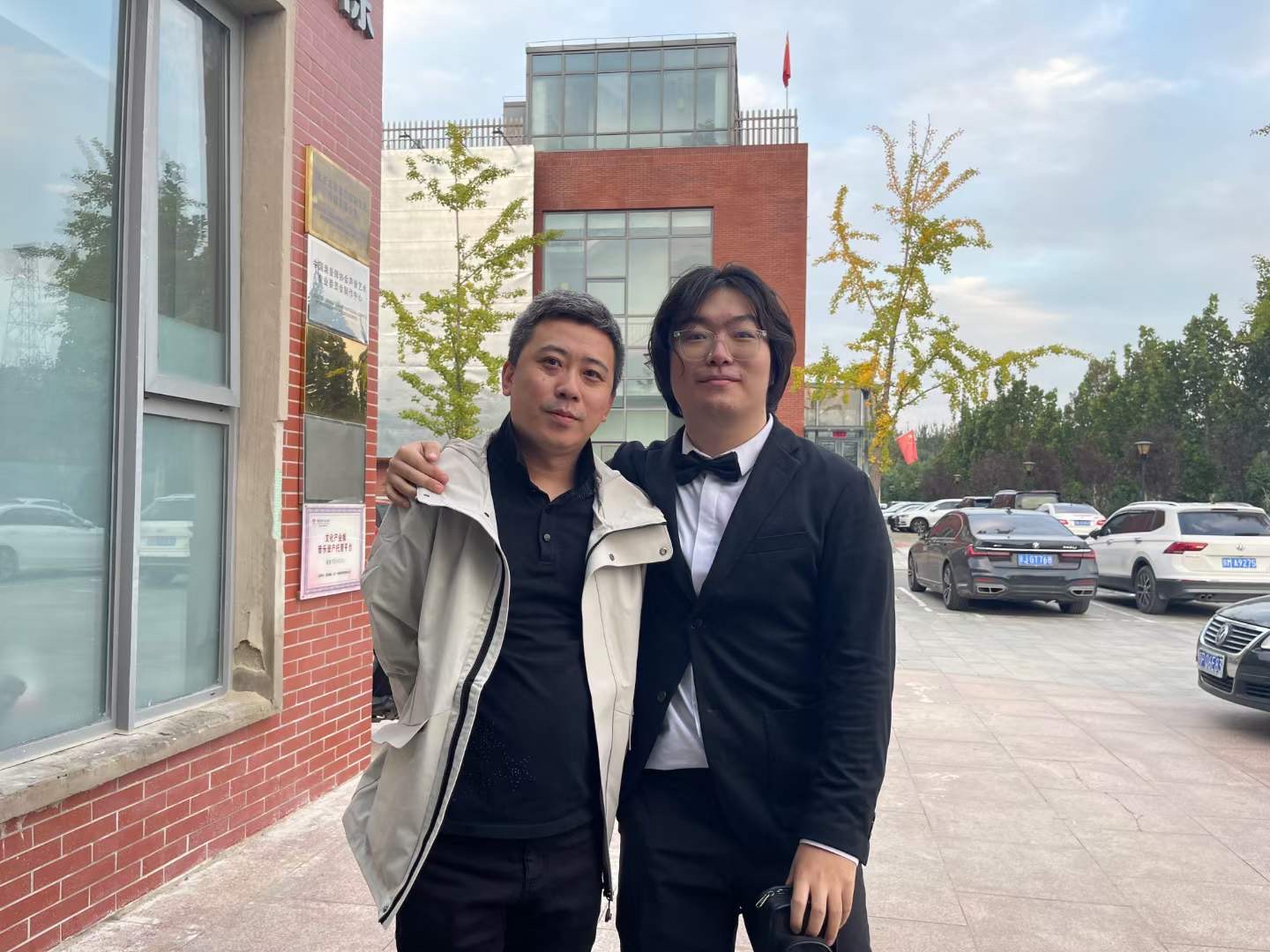 with famous conductor Mr. Jin Gang,2021